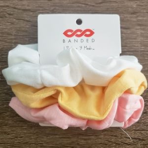 🌻 Banded Hair Scrunchies 🌻